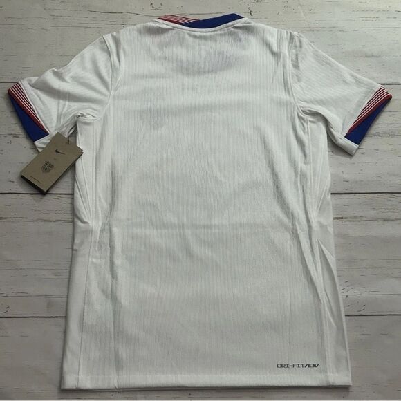 Nike Dri-Fit ADV USA 2024 Match Home Soccer Jersey Kids Large White FJ1527-101 - Picture 2 of 9